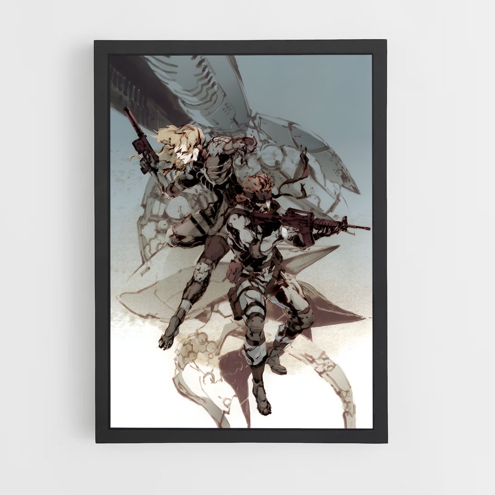 Poster Metal gear – affiche Metal gear solid (vue 2)